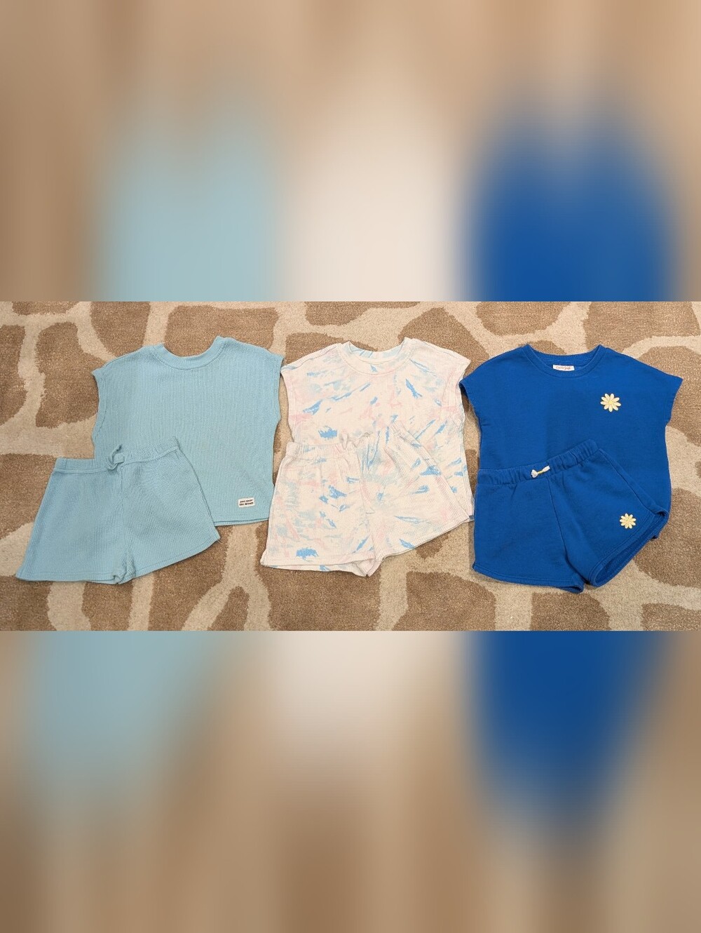 Grayson Mini & Cat&Jack Summer Top & Short Sets X3 3T